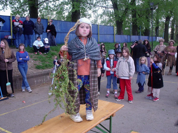 Čarodějný rej v Chrlicích - dětská sekce