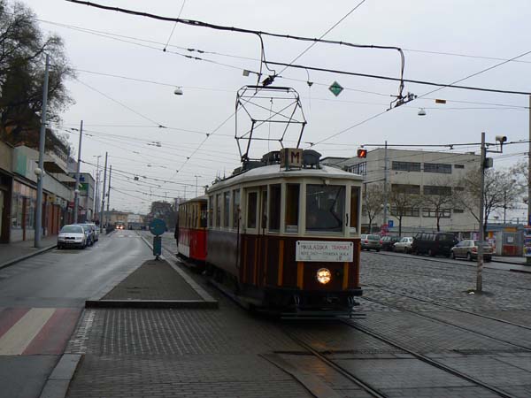 Mikulášská tramvaj DPMB