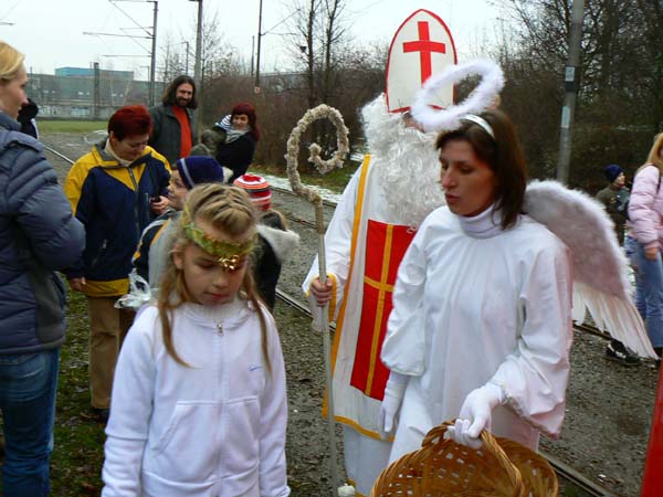 Mikulášská tramvaj DPMB