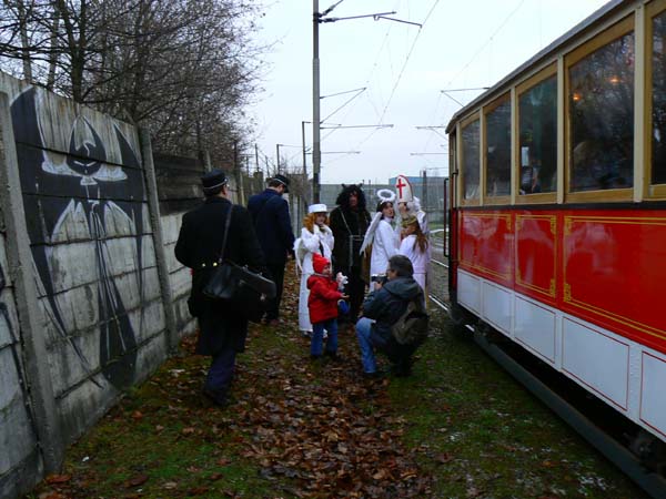 Mikulášská tramvaj DPMB